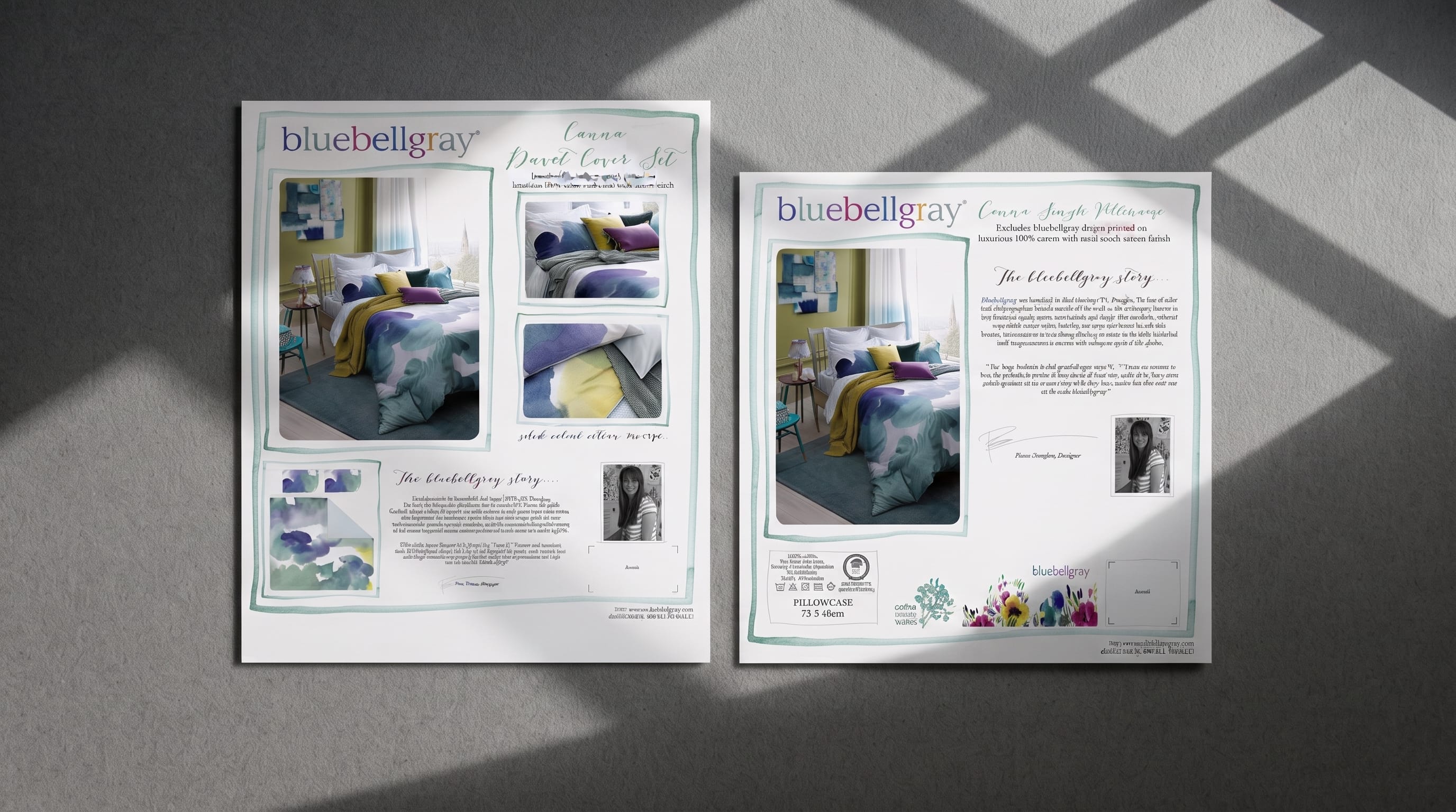 Canne Bedding Bluebellgray