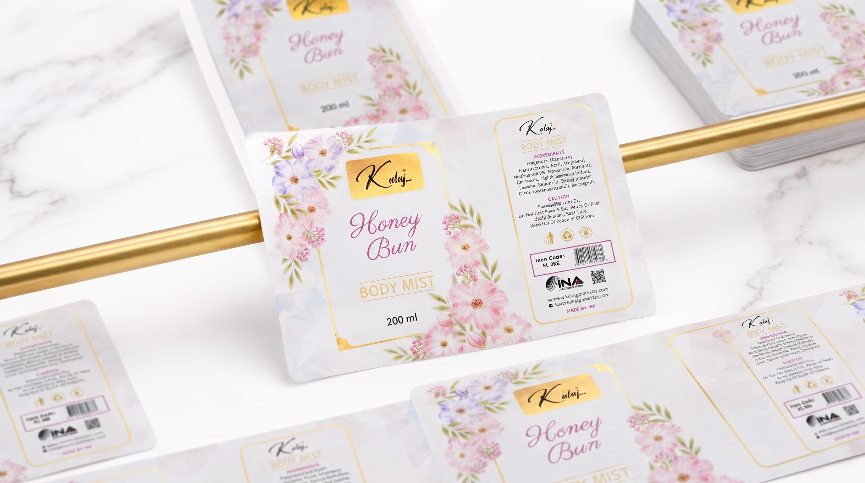 Body Mist Label Kulaj